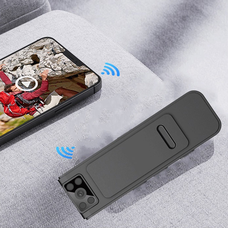 High-definition back clip-kamera med wifi-funksjon