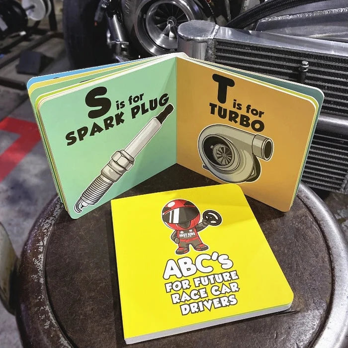 ABC-bok for fremtidige racerbilsjåfører