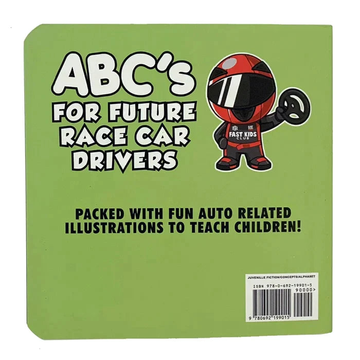 ABC-bok for fremtidige racerbilsjåfører