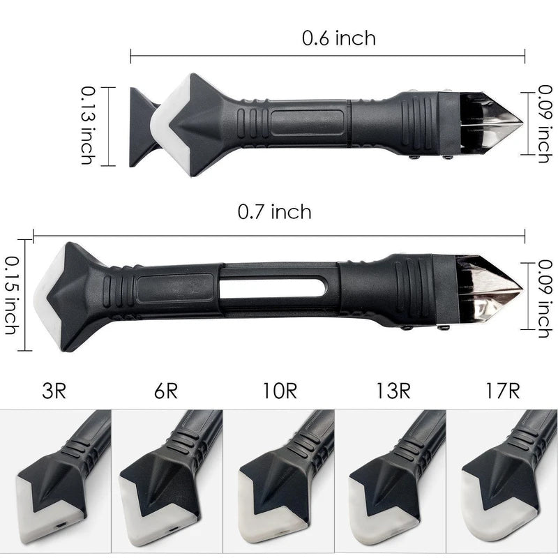 3 i 1 Silikon Caulking Verktøy