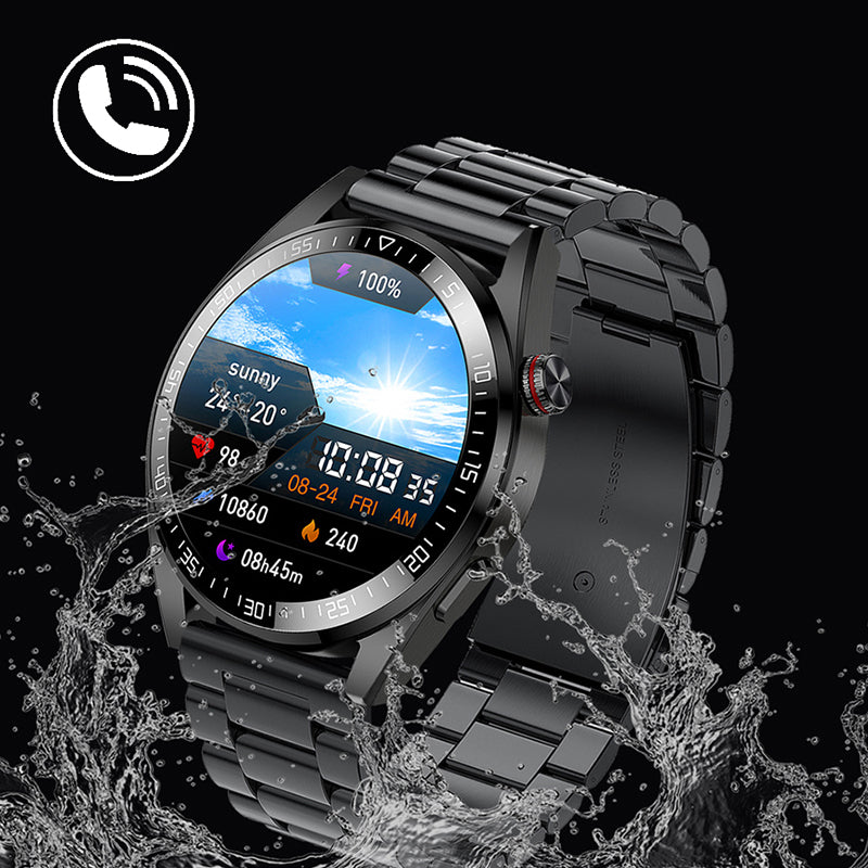 Multifunksjonell Bluetooth Talk Casual Smartwatch