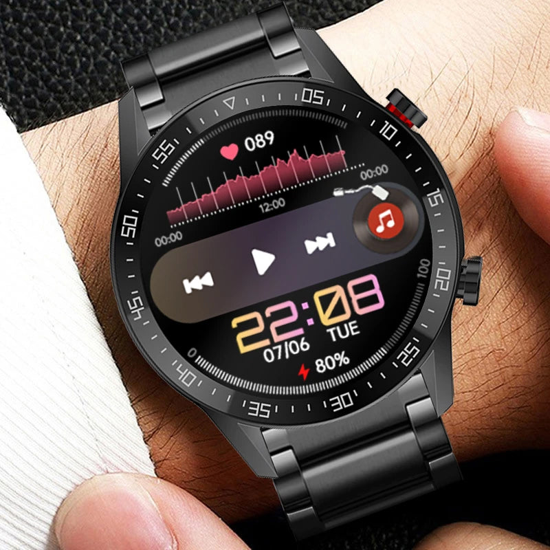 Multifunksjonell Bluetooth Talk Casual Smartwatch
