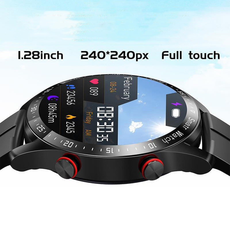 Multifunksjonell Bluetooth Talk Casual Smartwatch