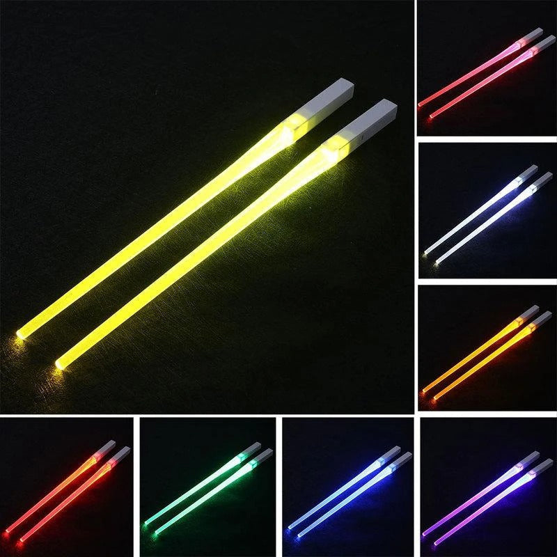 LED lysende spisepinner