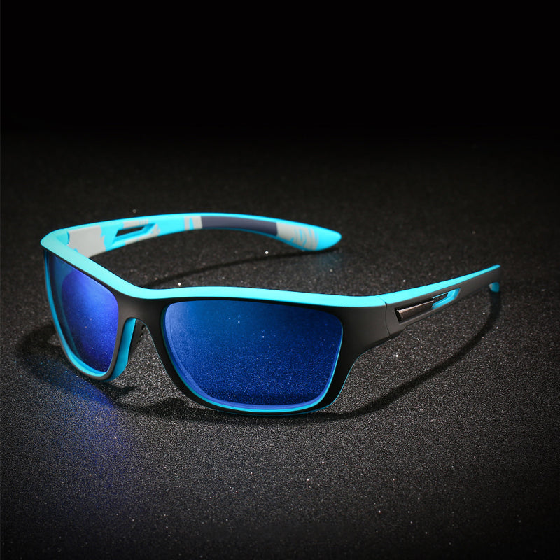Utendørs sportssolbriller med antirefleks polarisert linse