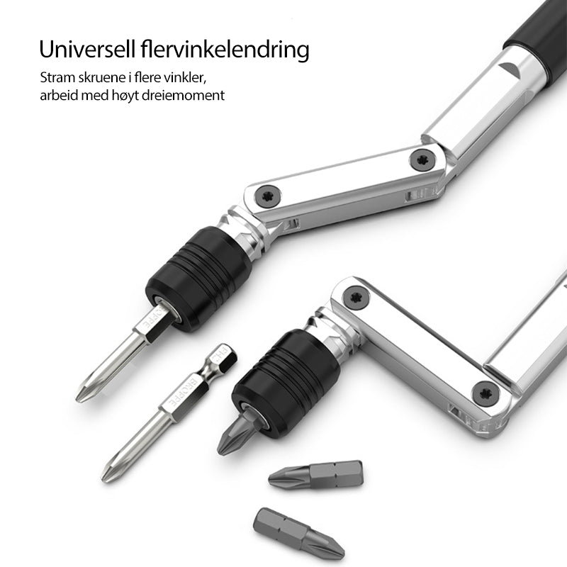 Universal Skrutrekker med Variabel Vinkel