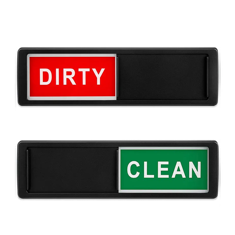 Oppvaskmaskinmagnet Clean Dirty Sign