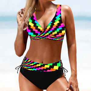 Fargerik bikini