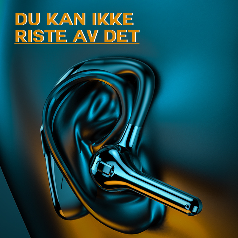 Det nye X13 trådløse Bluetooth-headsettet med strømskjerm