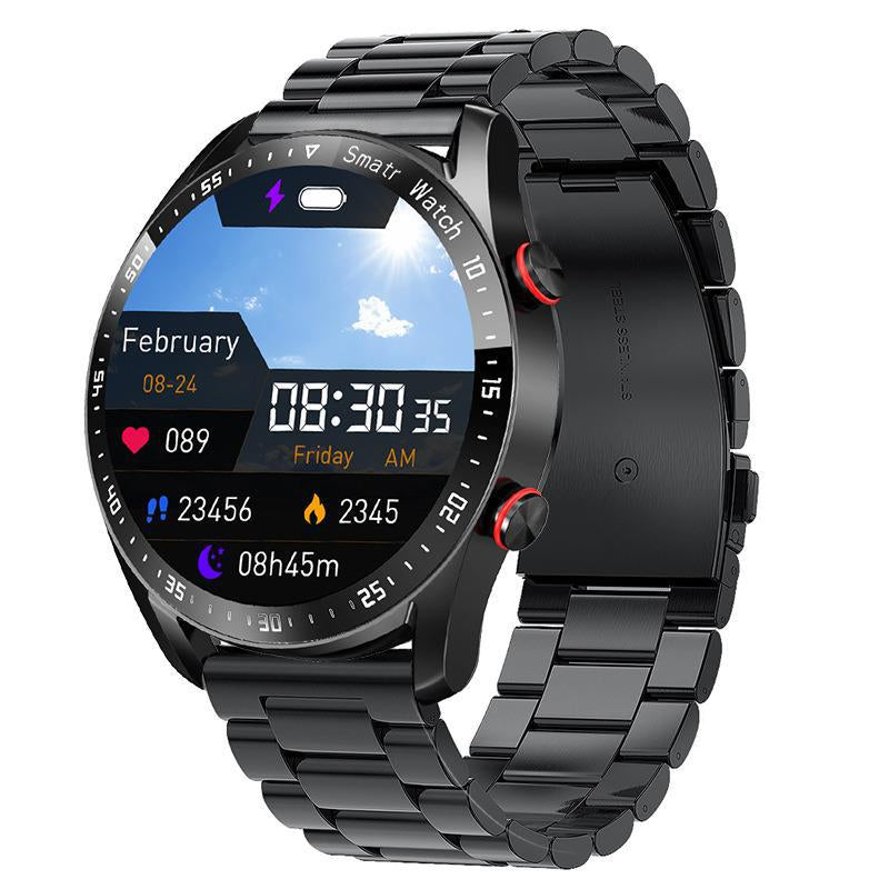 Multifunksjonell Bluetooth Talk Casual Smartwatch