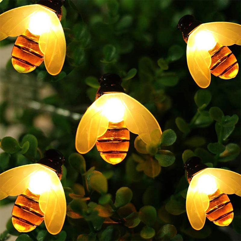 Solcelledrevne LED Honningbelysning