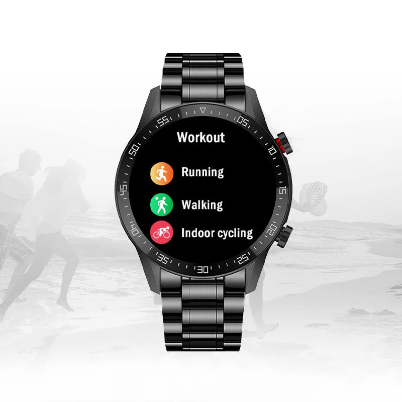 Multifunksjonell Bluetooth Talk Casual Smartwatch