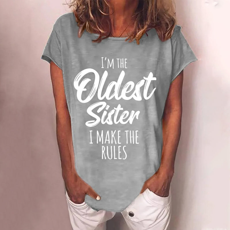 Sisterhood Making Rules T-skjorte