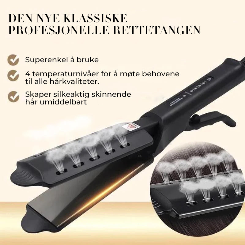 Keramisk Tourmaline Ionic Flat Iron Hair Straightener