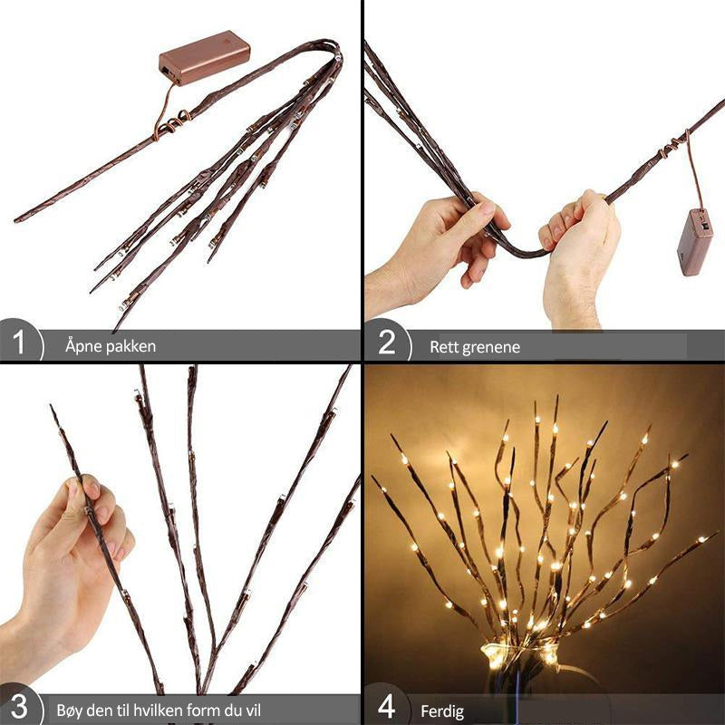 LED Dekorativ Kvist-lys
