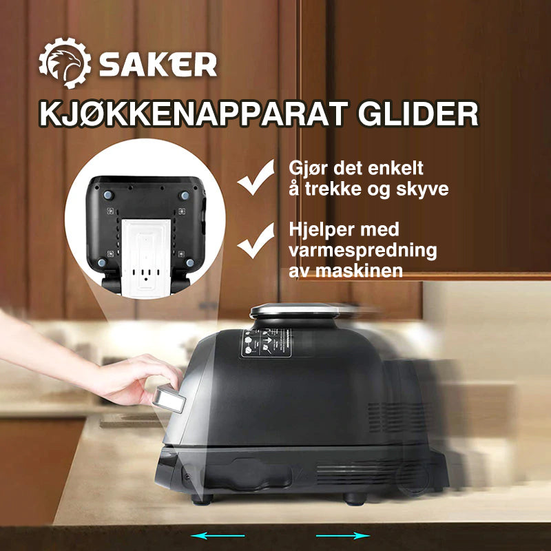 Saker kjøkken-apparat glidere
