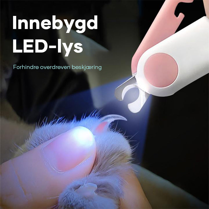 LED-negleklipper til kjæledyr