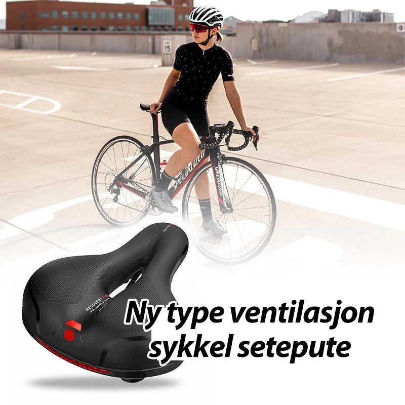 Ny type sykkel setepute med ventilasjon