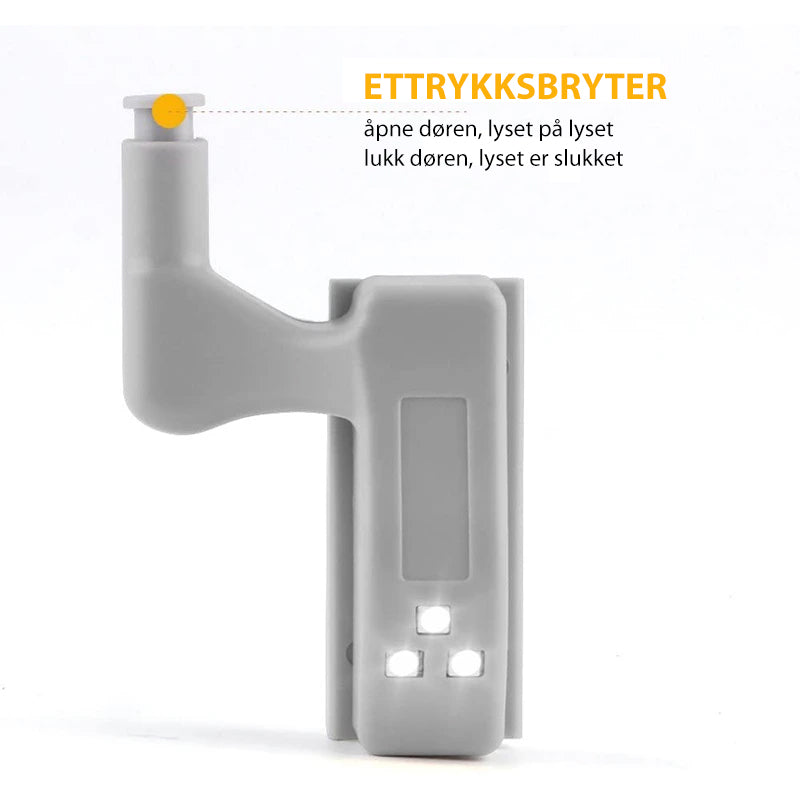 Smart Sensorskap LED -Lys (10 stk）