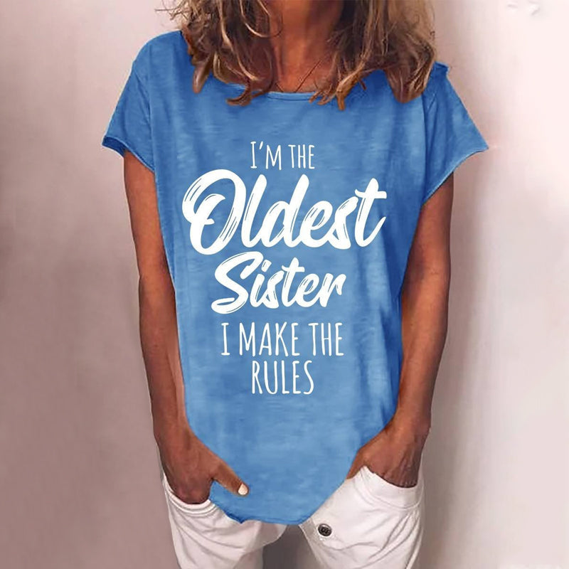 Sisterhood Making Rules T-skjorte