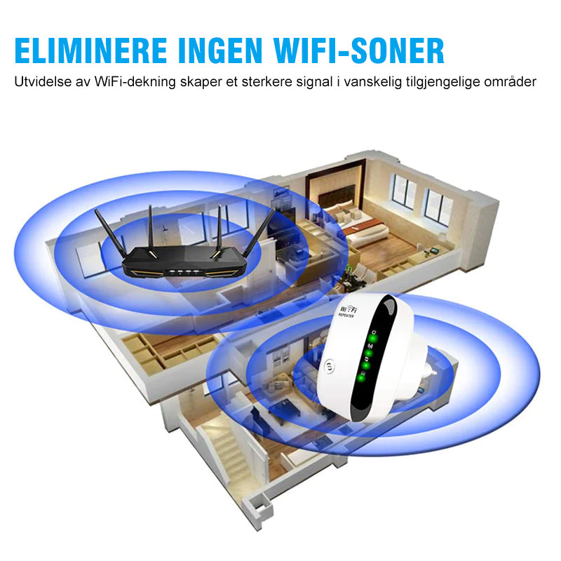 Trådløs WiFi-signalforlenger