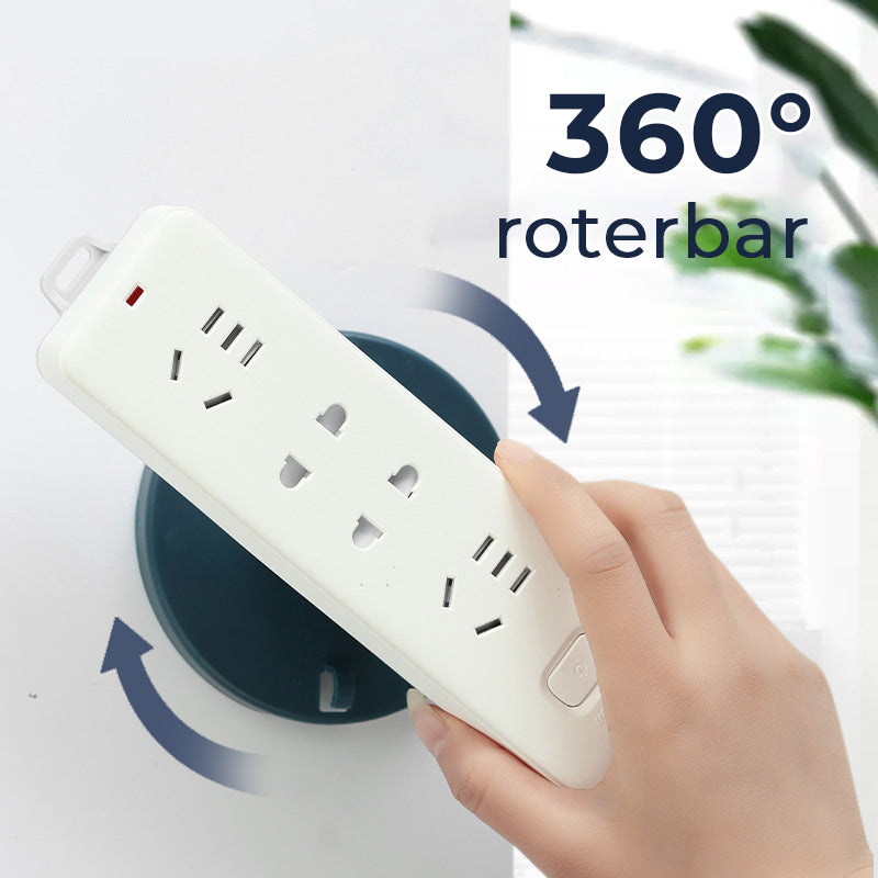 Roterbar stikkontakt-holder