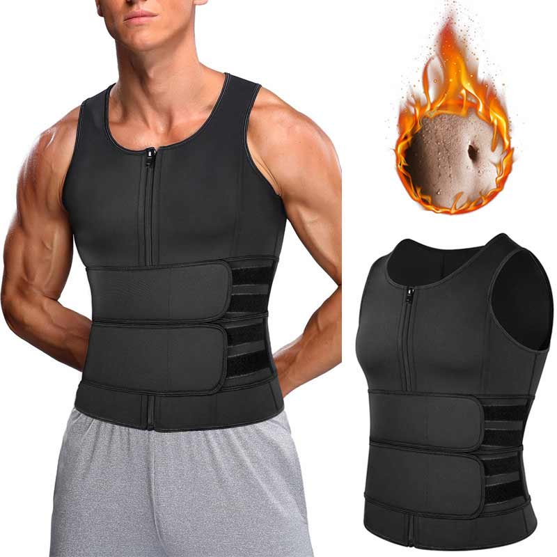 Herre Vest med Plast Belte