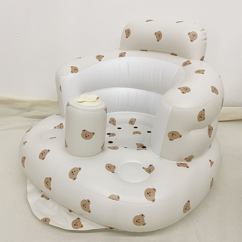 Manuell oppblåsbar babysofa