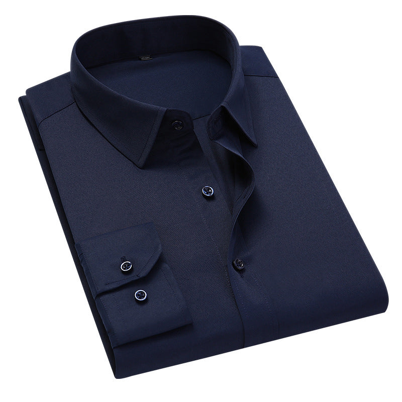 Slim fit stretchy herreskjorte