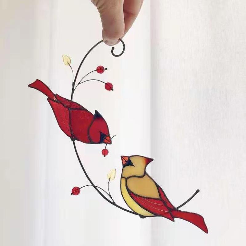 Fugleserie ornamenter, Hengende hjem dekorasjon