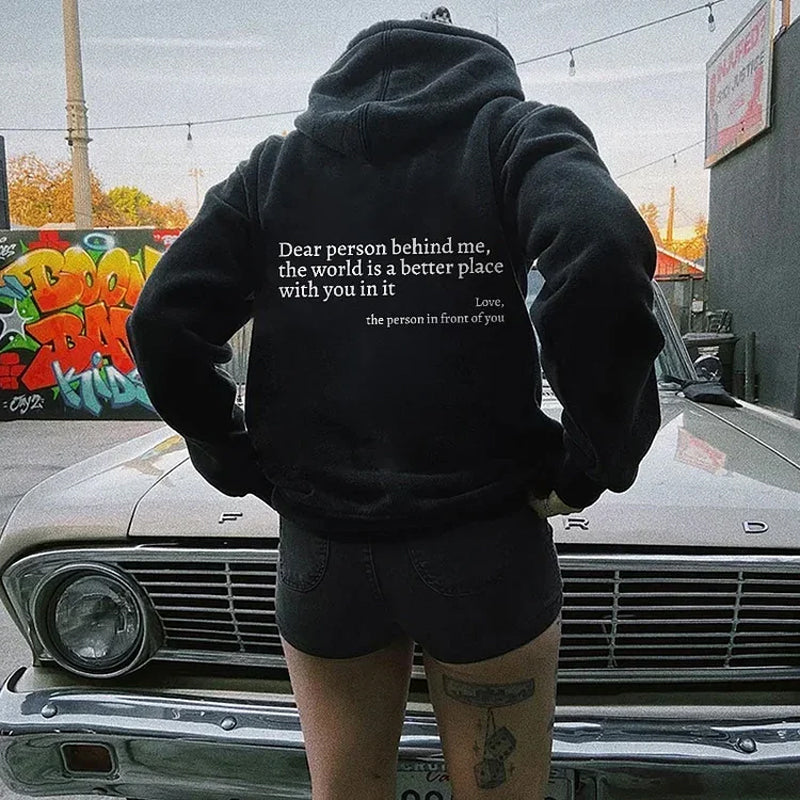 'Dear Person Behind Me' Sweatshirt