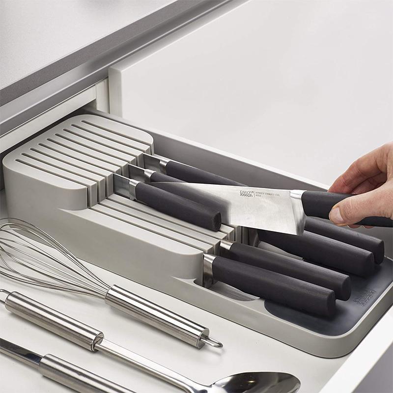 Kjøkkenoppbevaringsbrett for kniver
