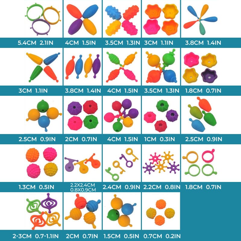 Snapperler til å lage smykker for barn