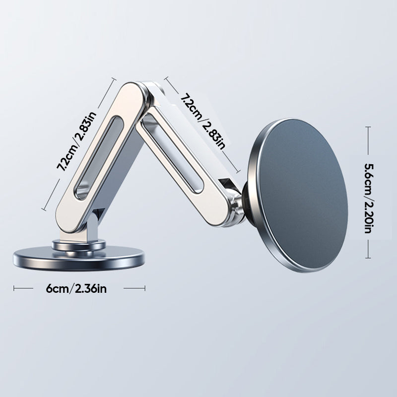 Sammenleggbar magnetisk 360º rotasjonstelefonholder