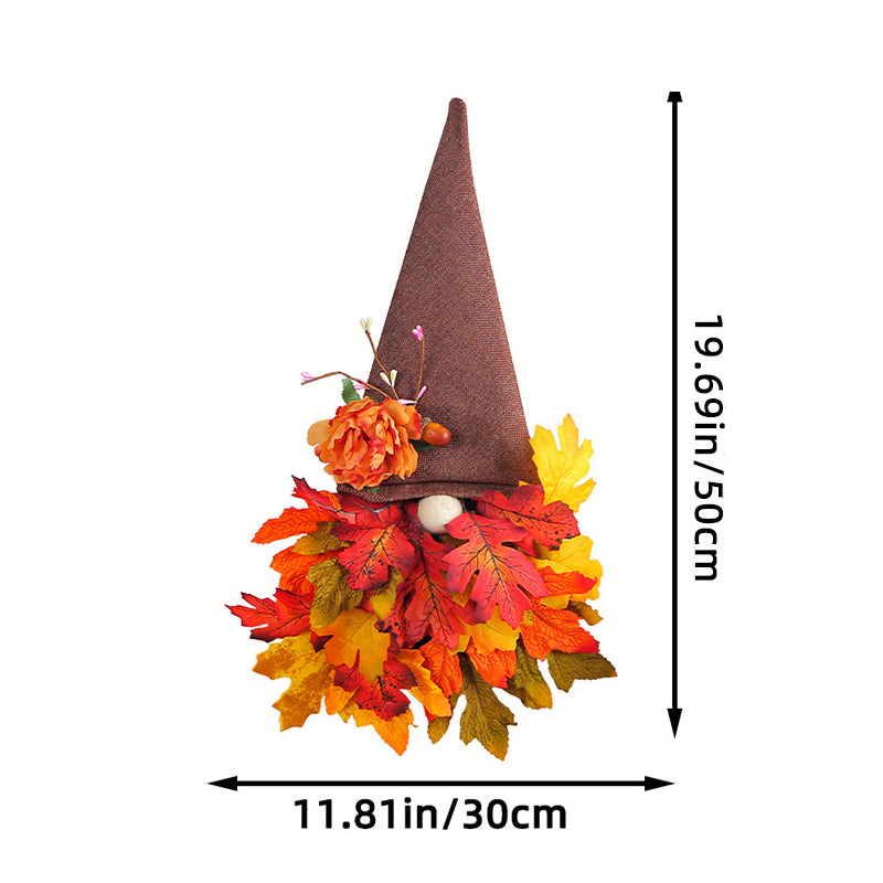Maple Leaf Hat Dør Hengende Lue Foto Rekvisitter Vegghatt