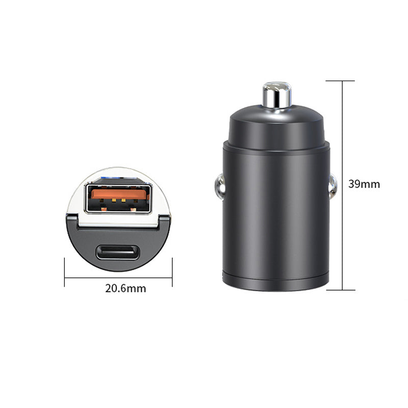 Mini skjult bil adapter for mobil lading