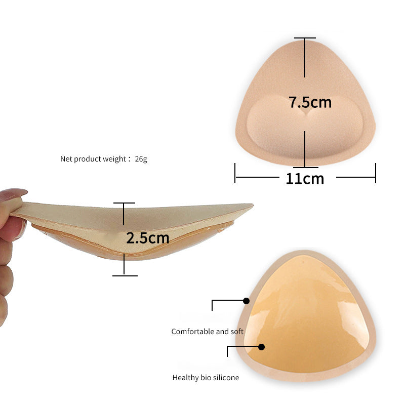 Triangulære Klistremerker Med Silikon Brystvorte