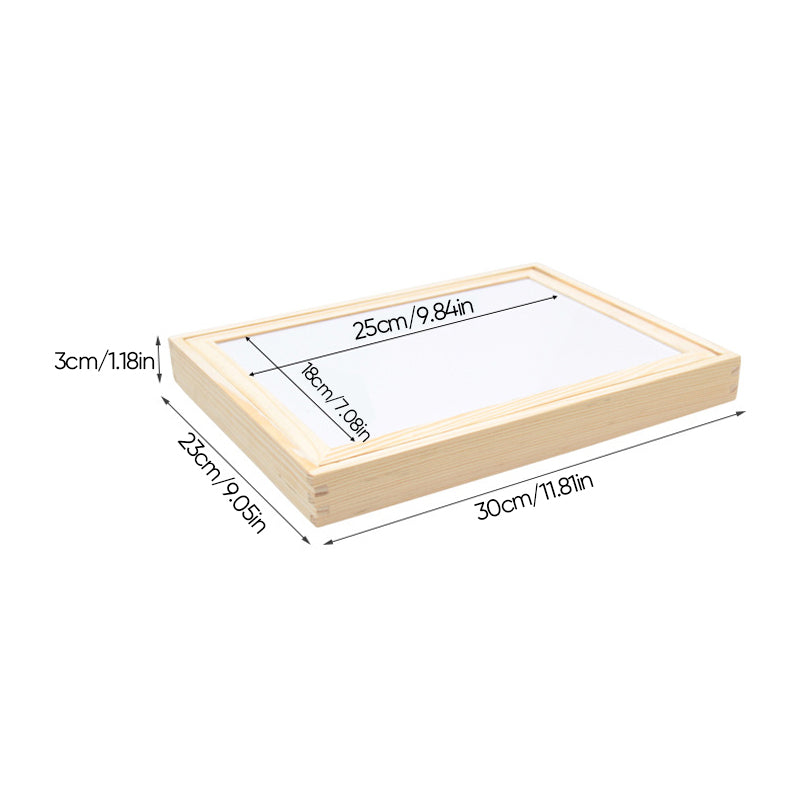 Magnetisk tegnebrett for dyrepuslespill