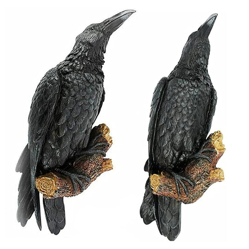 Raven Resin Wall Decoration
