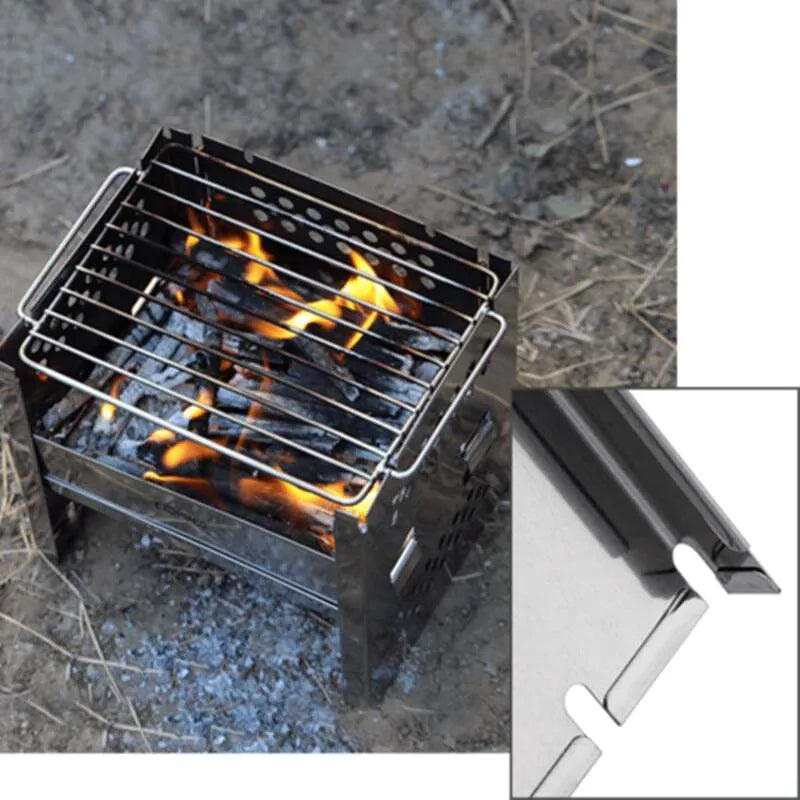 Bærbart grillsett