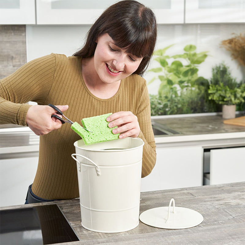 Komprimert farget svamp Kjøkkenhåndkle med oppvaskmiddel