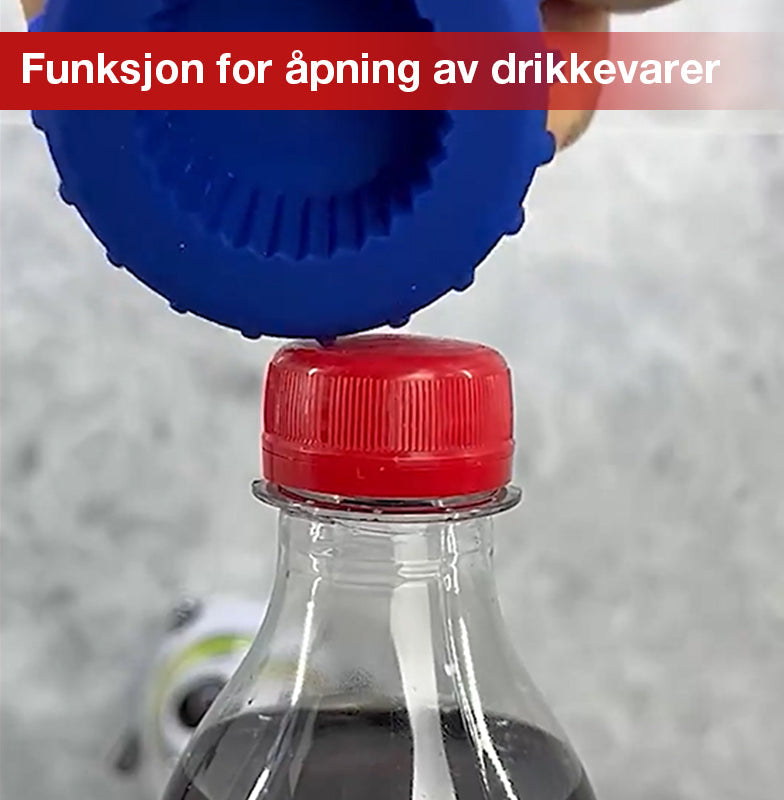 3-i-1 flaskeåpner