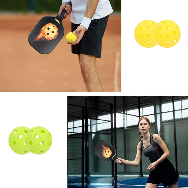 Nouveau jeu de pagaies de Pickleball en fibre de verre