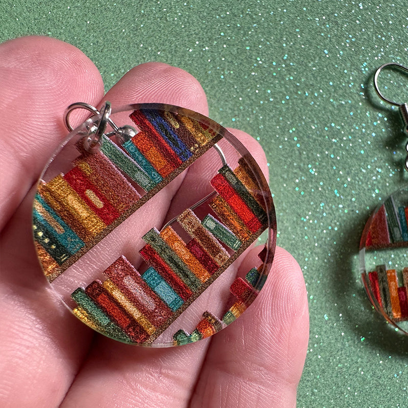 Book Earrings / Earrings For Book Lovers