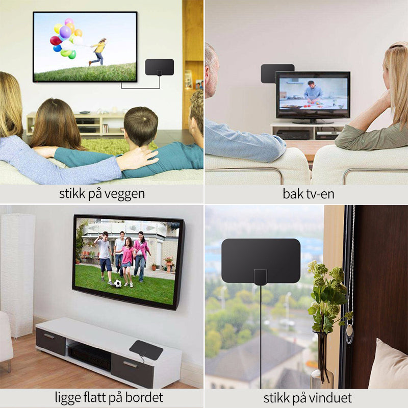 TY13HDTV grenseoverskridende for TV-antennen din 4K