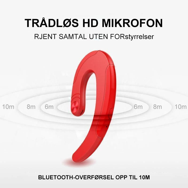 Øretelefoner med Lyd-Overføring Gjennom Bein