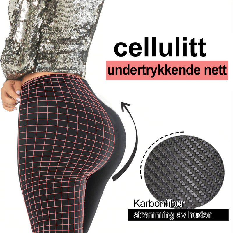 Anti-cellulitt kompresjons Leggings for kvinner