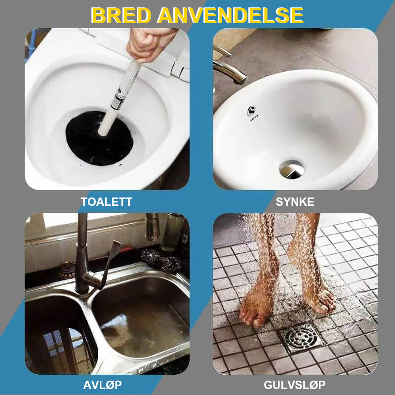 Drenerings fjær med boremaskin kobling