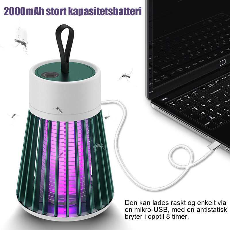 USB oppladbar mygg- og fluemorderlampe