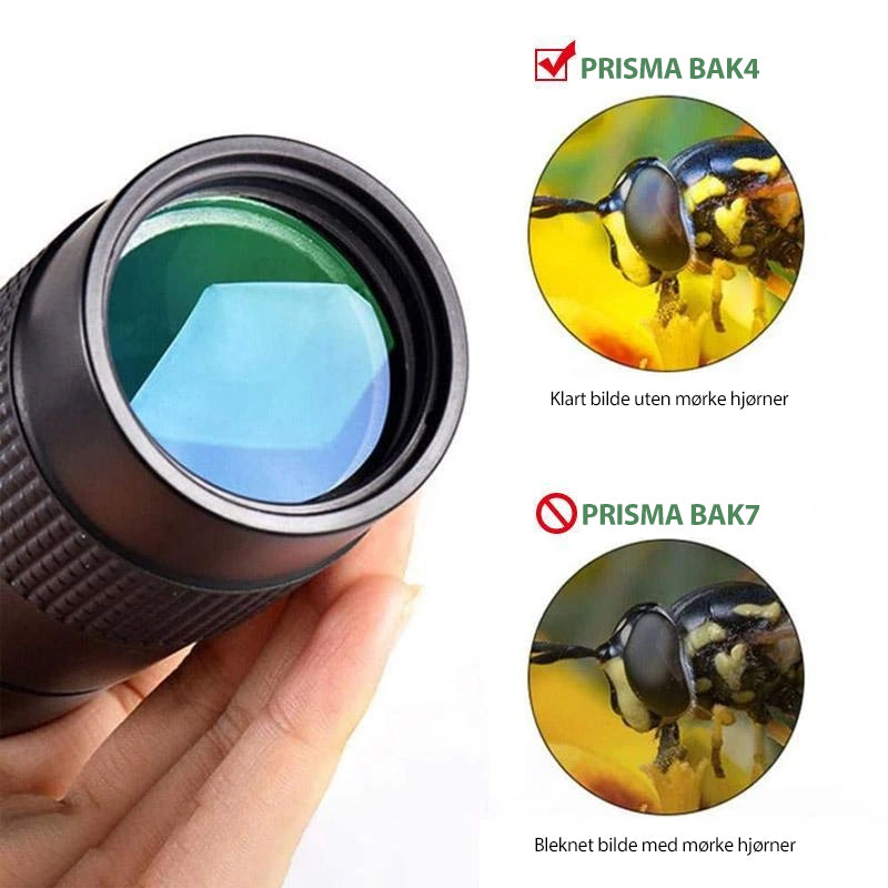 4K Super telephoto zoom monokulært teleskop